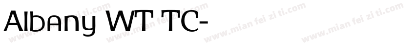 Albany WT TC字体转换
